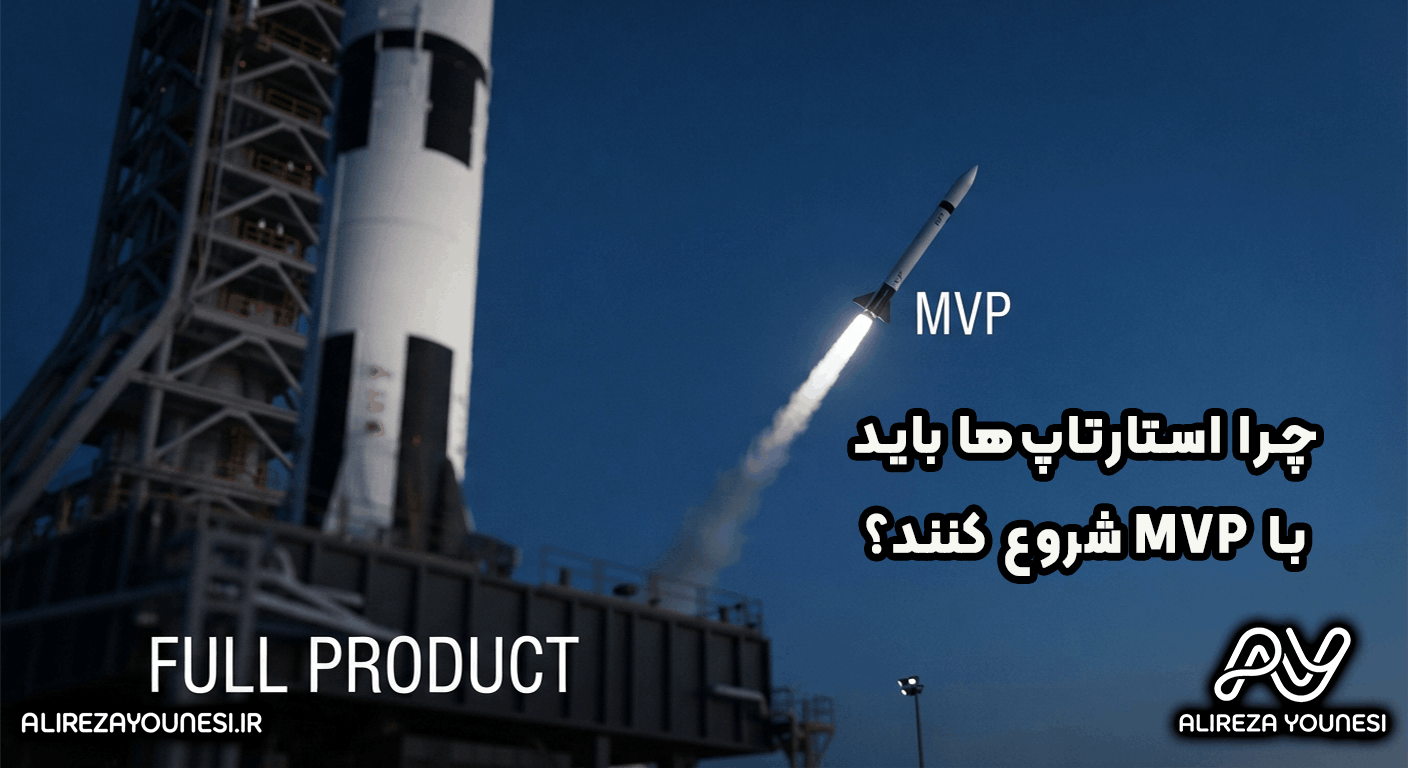 چرا استارتاپ‌ها باید با MVP شروع کنند؟