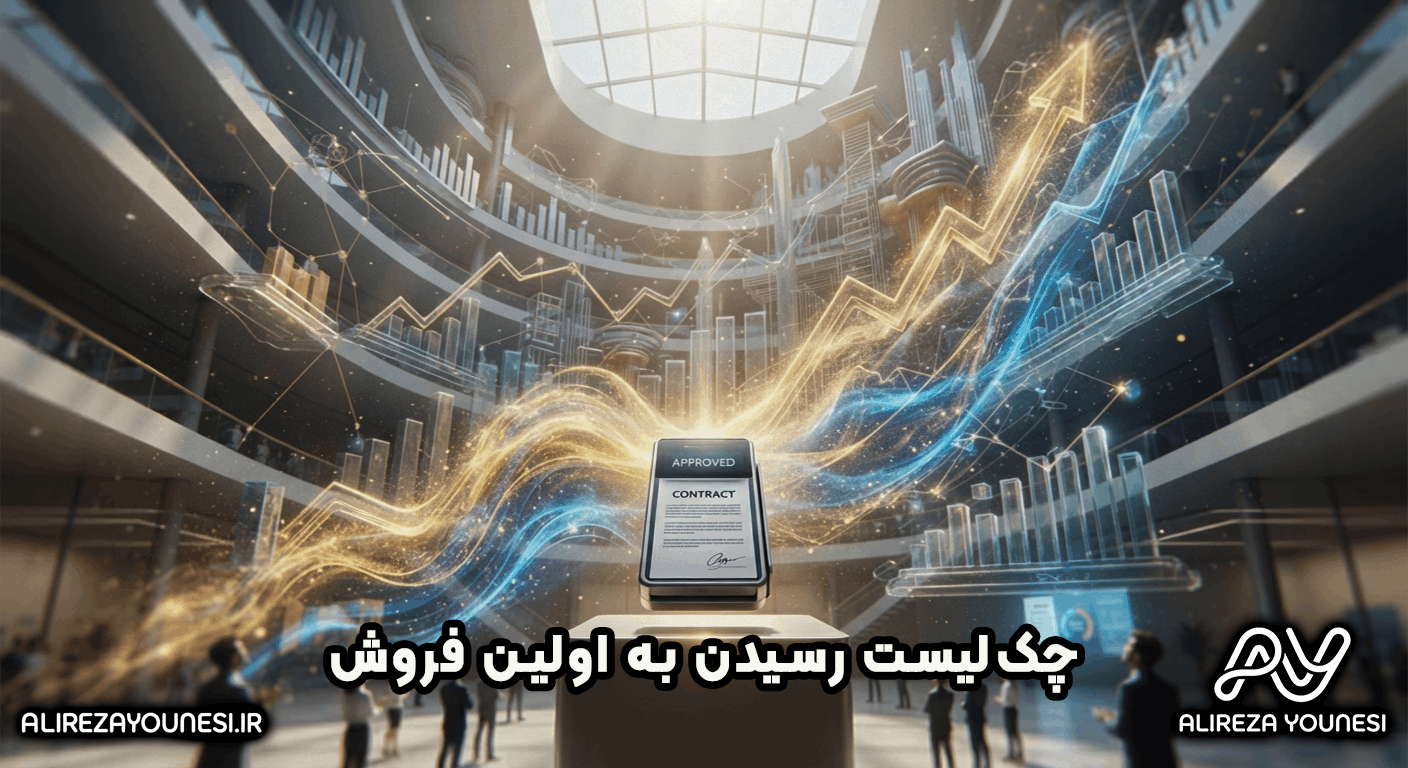 چکلیست رسیدن به اولین فروش