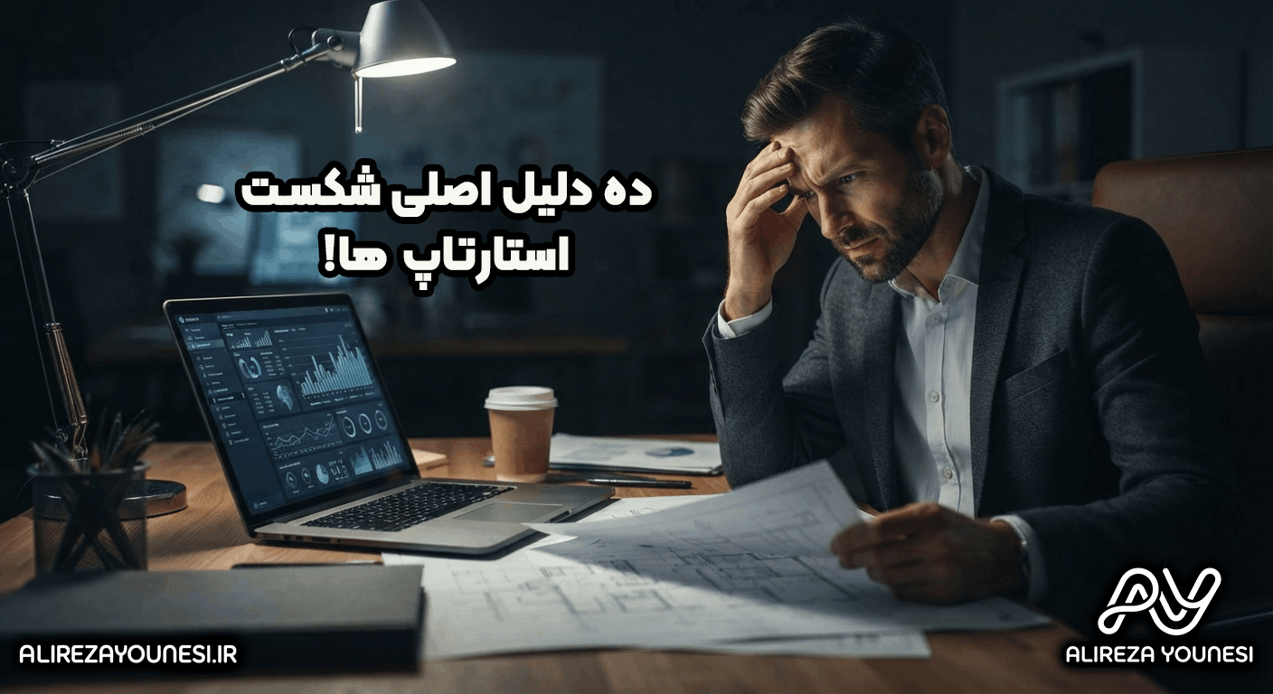 ۱۰ دلیل اصلی شکست استارتاپ‌ها