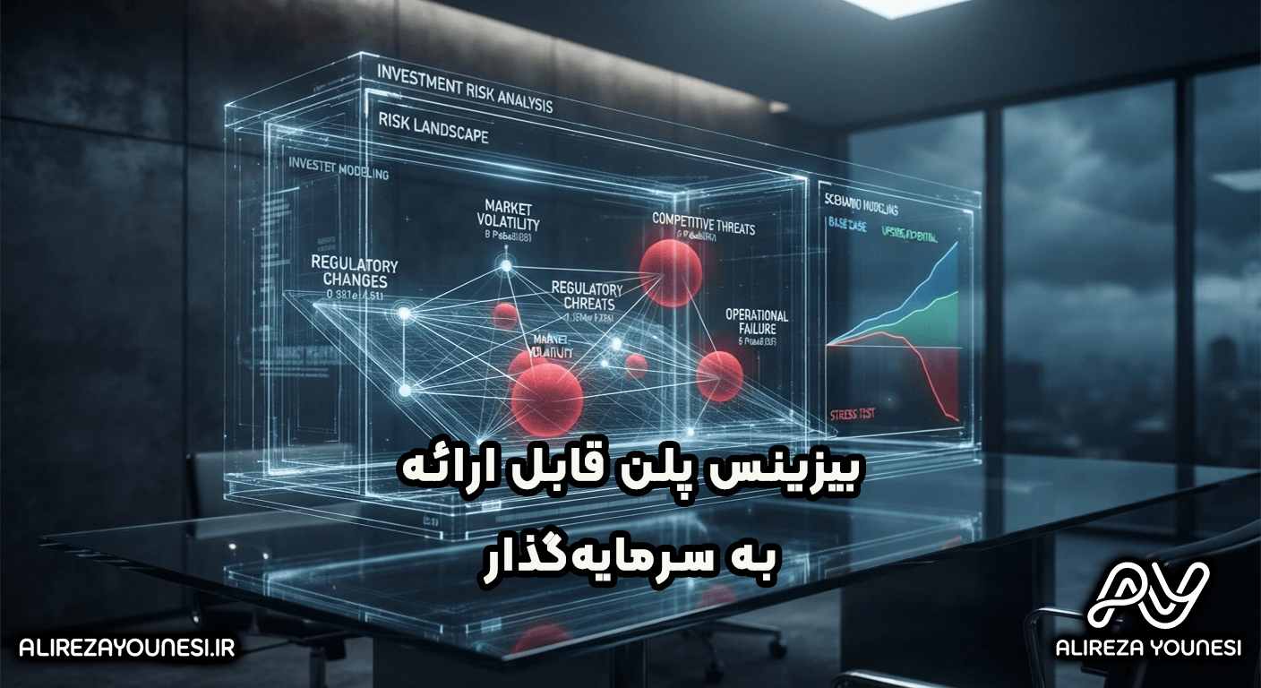 بیزینس پلن قابل ارائه به سرمایه‌گذار